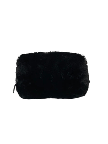 ロジェヴィヴィエ Viv Choc Strass Phone Holder RAWAWHO2302MSRB ショルダーバッグ ブラック フォンホルダー ファー ITFAW12D4HE8