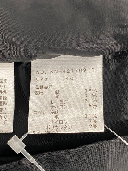 エムズグレイシー 421709 ワンピース 40 ブラック ツイード ITQZUY32XU3U 【SALE】
