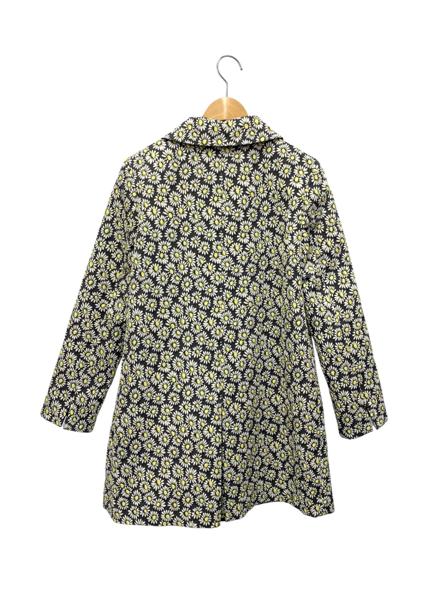 エムズグレイシー デイジー柄ジャガードコート 519103 38 ブラック フラワーモチーフ ITZZVHOWS1UQ 【SALE】