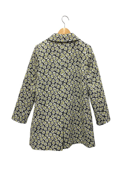 エムズグレイシー デイジー柄ジャガードコート 519103 38 ブラック フラワーモチーフ ITZZVHOWS1UQ 【SALE】