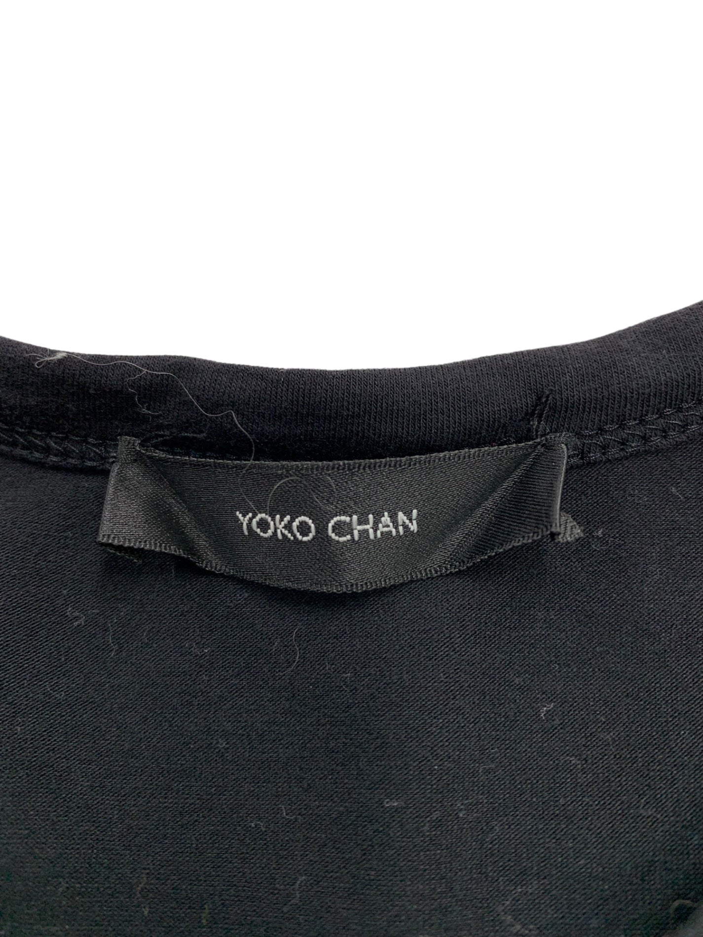 ヨーコチャン YCT-221-040 カットソー 38 ブラック Aライン ITIJ2JW2BITQ