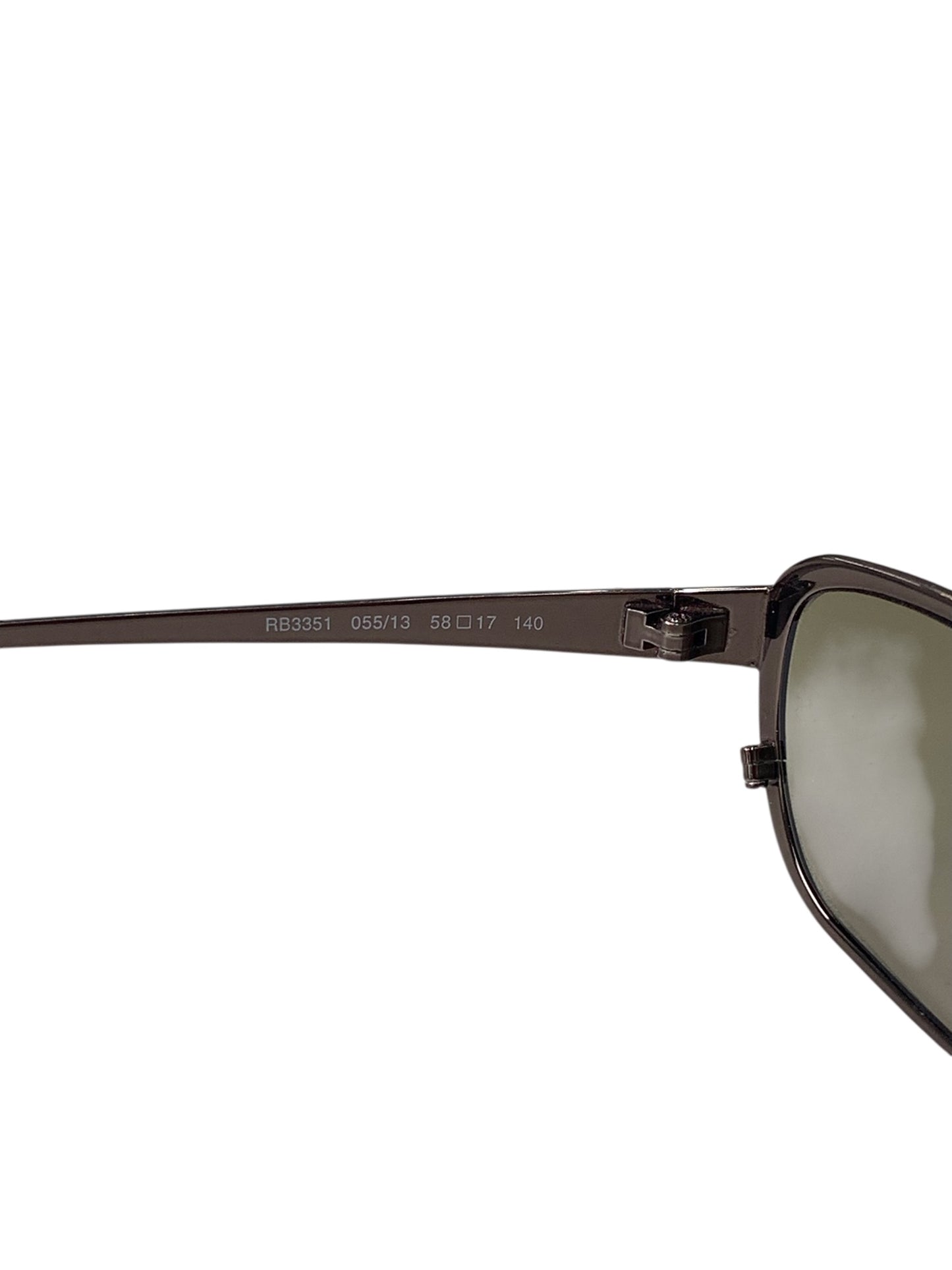 レイバン RB3351 サングラス ブラウン メタルフレーム フルリム スクエア ITNQUH7ZIU0M