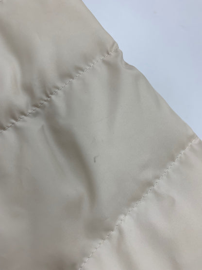 トゥービーシック W5A06-686 ダウンコート 40 アイボリー フラワーモチーフ カットワーク ITKVTKXLM308