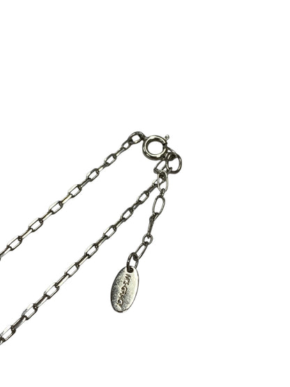 エムズグレイシー ネックレス シルバー リボンリング ストーン ITDC4OIOTF6O