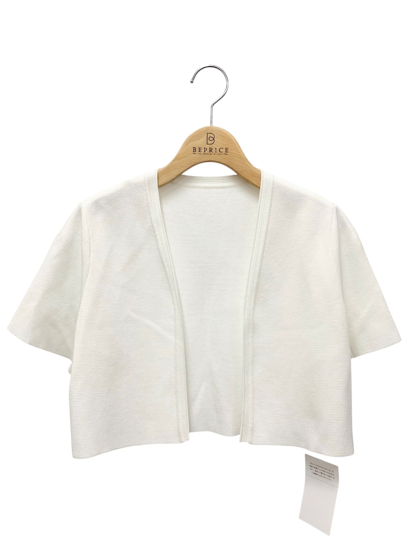 フォクシーブティック Bolero Affetto 42204 カーディガン ボレロ 38 ホワイト 2022年増産品 ITAUHSVR90YK