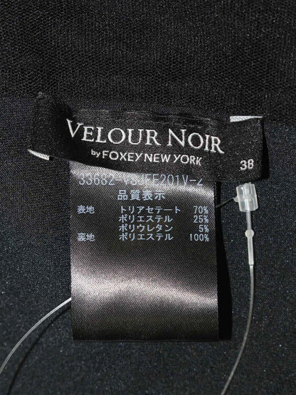 ベロアノワール by フォクシーニューヨーク カーディガン サントレノ 33682 38 ブラック IT8I4YF5TLOS