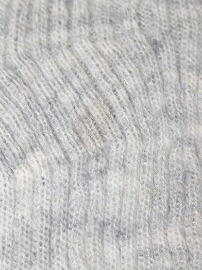 ハートイッセイミヤケ HA01KE315 ニット 2 グレー Vネック ノースリーブ IT24QC57AGOG 【SALE】