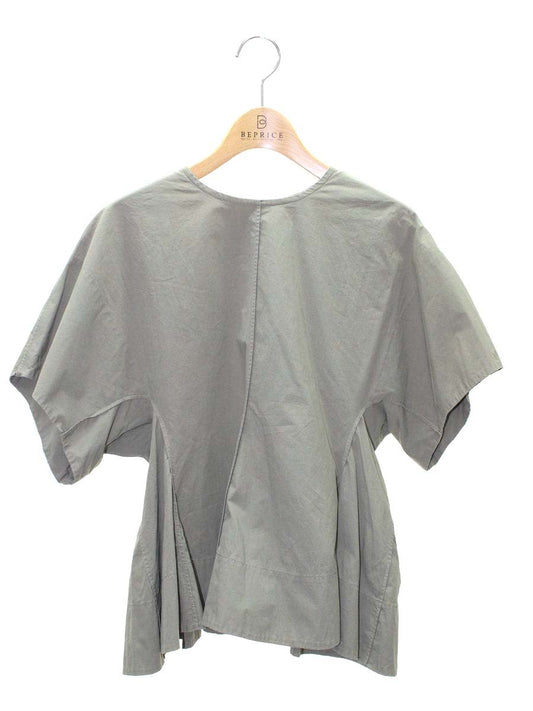 ブラミンク 7921-230-0108 カットソー 38 カーキグリーン ペプラム バックジップ ITNQYVB77JYE