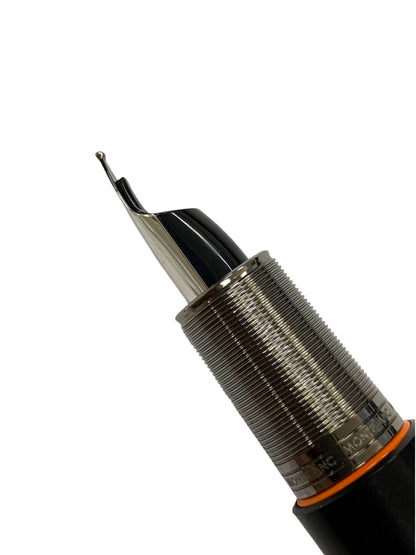 モンブラン 万年筆 「M」マークニューソン 113618 ウルトラブラック M 14K 生産終了モデル IT2OJRHOFNLL