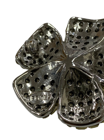 フォクシーブティック ブローチ イエロー ラインストーン フラワーモチーフ ITDUAZOZXK4B