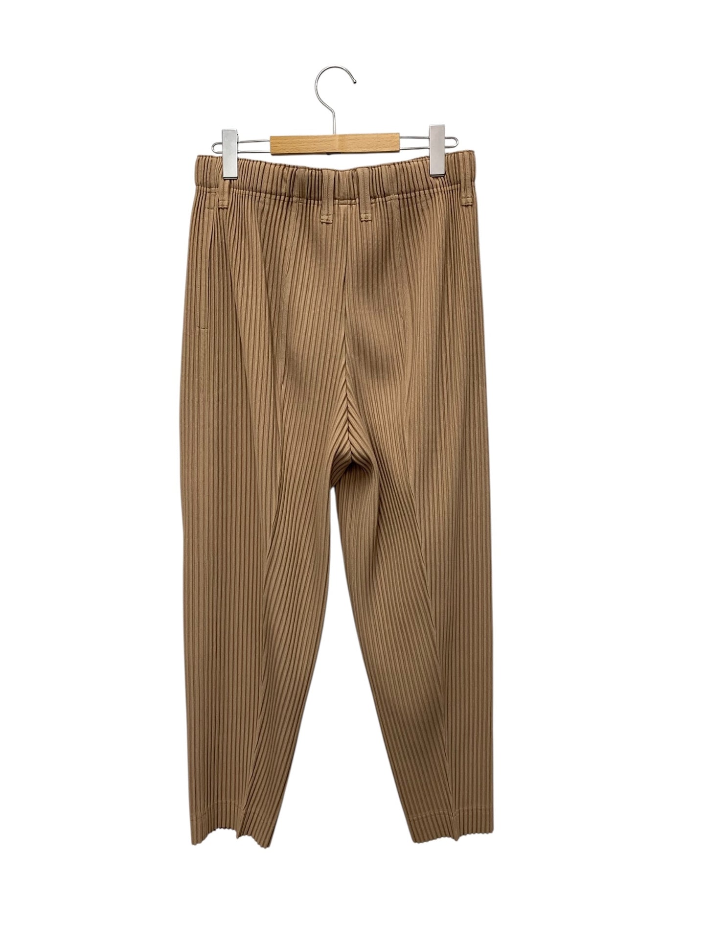 オムプリッセイッセイミヤケ HP43JF138 イージーパンツ 2 ベージュ プリーツ IT6LQSOYZQGH