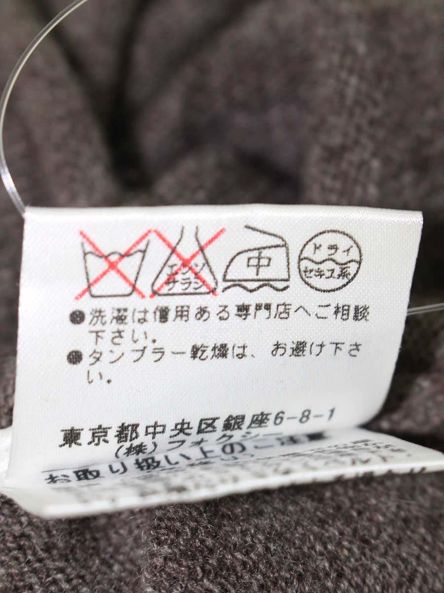 フォクシーブティック 22912 ニット 40 ブラウン カシミヤ ITPRQ9BC8IC8