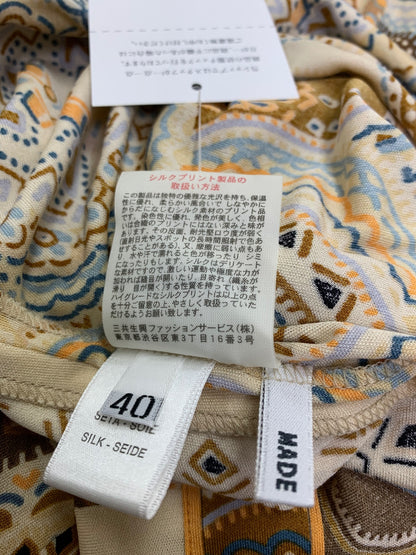 レオナールパリ ワンピース 40 ベージュ MADE IN ITALY ITASJ6WN4Y8G