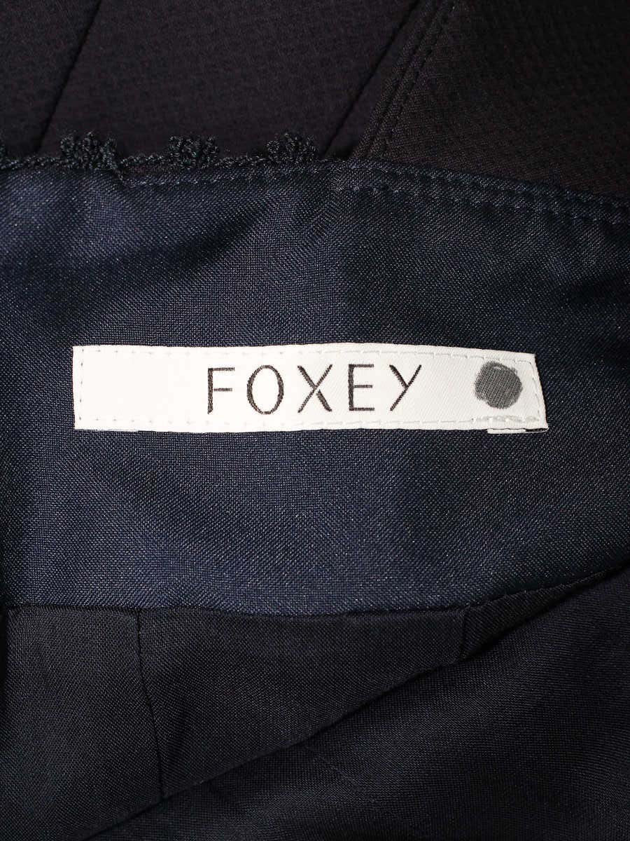 フォクシーブティック Dress 39951 ワンピース 38 ネイビー ITSYMSZ025E8 【SALE】