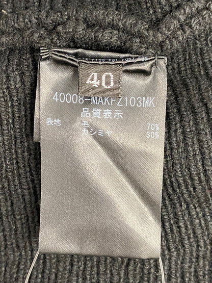 フォクシーニューヨーク collection Knit Top Peplum Flare 40008 ニット 40 ブラック SP品 ITU6CSSMD8R4