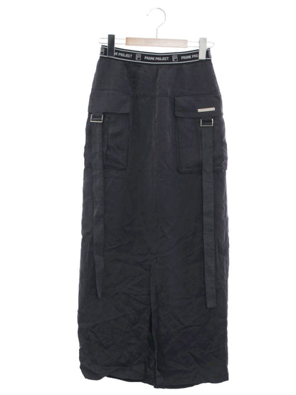 プランクプロジェクト Satin Cargo Skirt  31232515604 F ブラック ITWBYWS1EATE