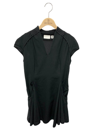 マメ チュニック 1 ブラック フレアー ITQ1LYL2Z2HS 【SALE】