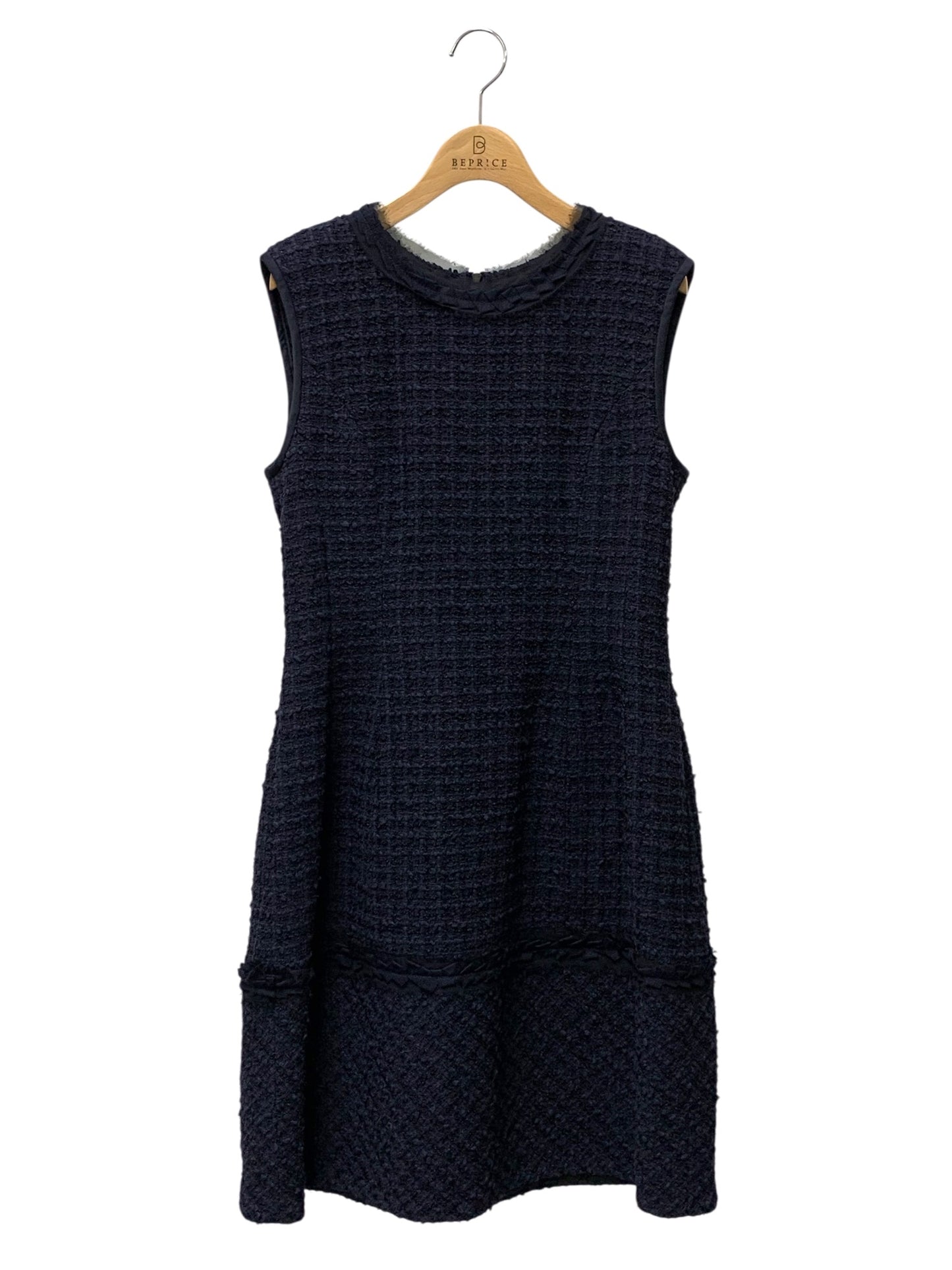 フォクシーブティック Dress Tweed 36800 ワンピース 42 ネイビー IT21H9MD6EMM