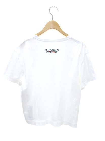 フォクシーニューヨーク Top Bouquet 43556 Tシャツ 40 ホワイト ITMGW5MBPEO4