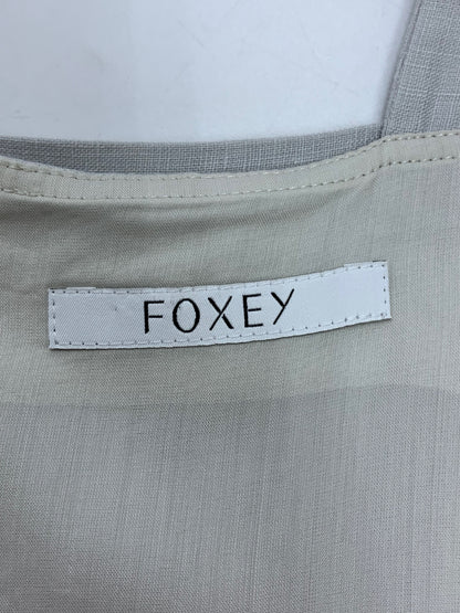 フォクシーブティック ドレス ルクセンブルグ 38776 ワンピース 40 グレー ITXC6IU79ZF2