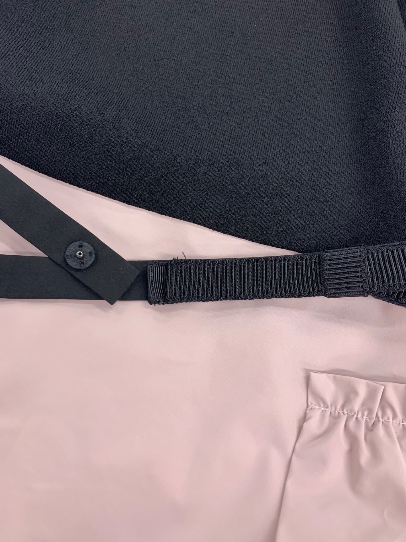 トゥービーシック W5J03-514-12 ワンピース 38 ブラック ニット 切替 ITRLGS63MMAO