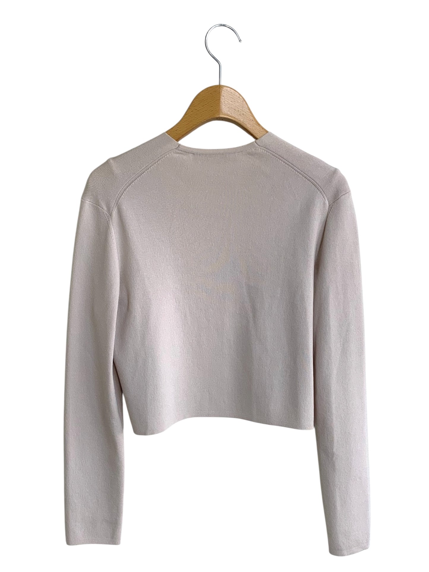 アベニールエトワール ニットボレロカーディガン R735-001・2 36 ベージュ ITTJFJF5I5IE