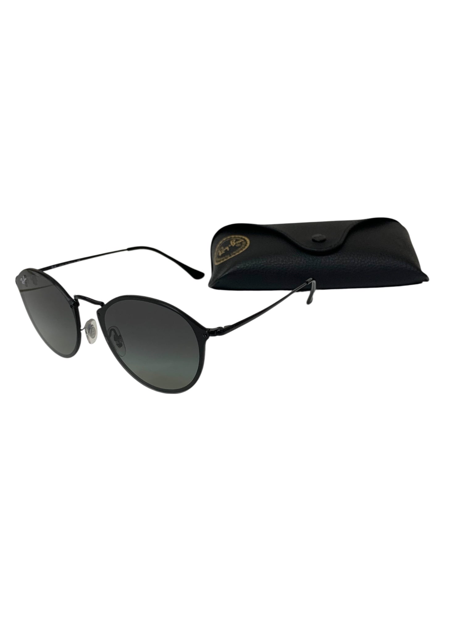 レイバン BLAZE ROUND RB3574-N サングラス ブラック メタルフレーム