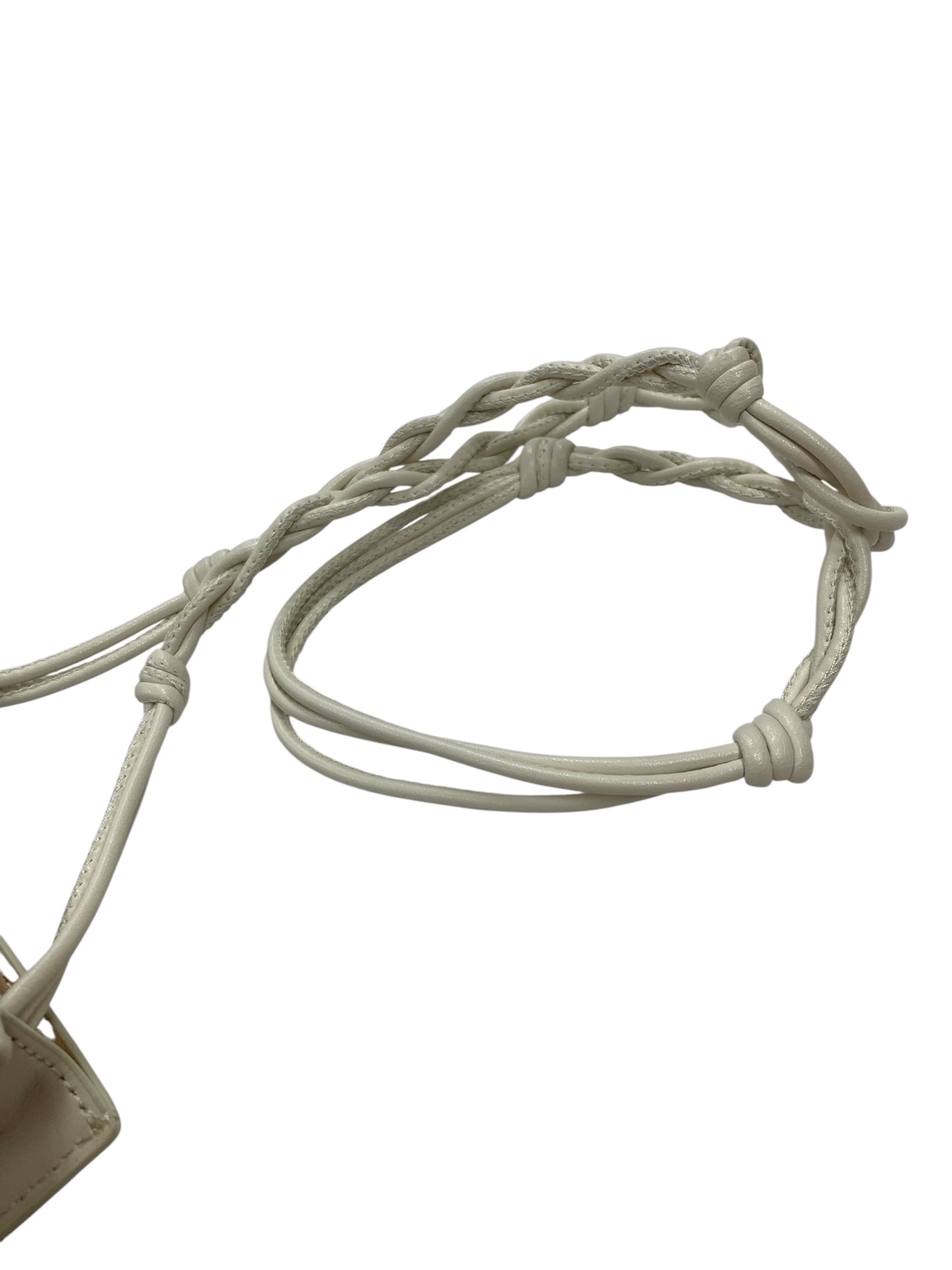 ジルサンダー Tangle スモール ショルダーバッグ ホワイト レザー ITFG56EF7X8W