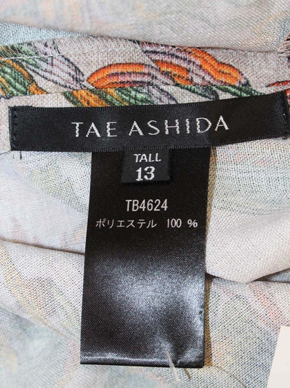 タエアシダ TB4624 ブラウス 13 マルチカラー 日本製 ボタニカル柄 IT0RJPY3Q6WU
