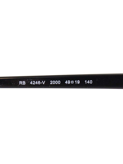 レイバン RB4246-V メガネ ブラック コンビフレーム ITJE8CY07UYA