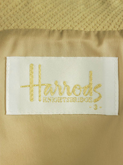 ハロッズ 10450029 ジャケット 3 ベージュ ウール ITJO8YYGPICW