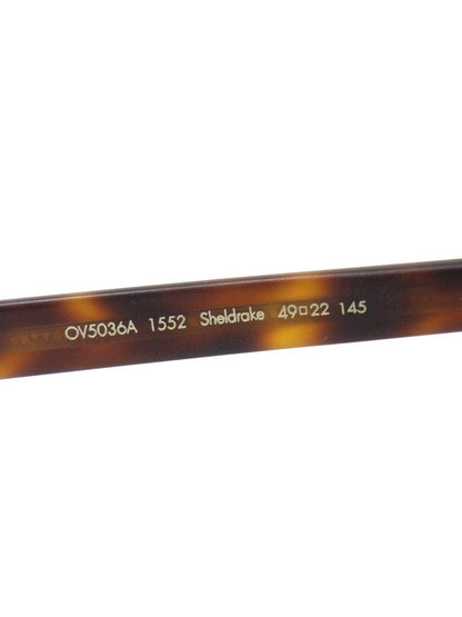 オリバーピープルズ Sheldrake Low Bridge Fit OV5036A メガネ ブラウン ウェリントン ITAX9EMKXHC8 【SALE】