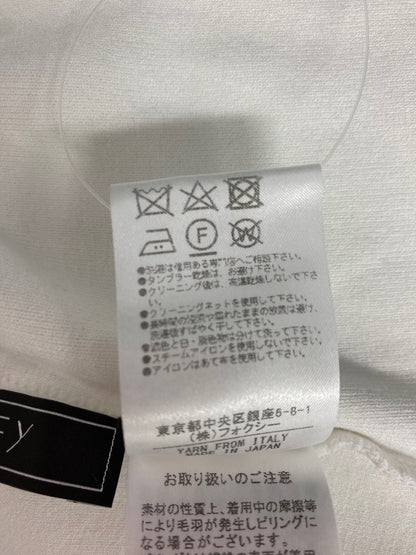 フォクシーブティック New Square Cardigan 39247 カーディガン 38 ホワイト ニット ITYN72OFHBKE