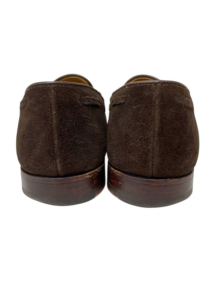 クロケット&ジョーンズ 26212 タッセルローファー 6.5E ブラウン スエード ITATDB6CVHYV