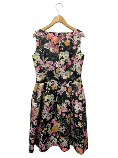 エムズグレイシー Autumn flower Dress 811501 ワンピース 38 ブラック/マルチカラー ITR6X52Y3KQ8