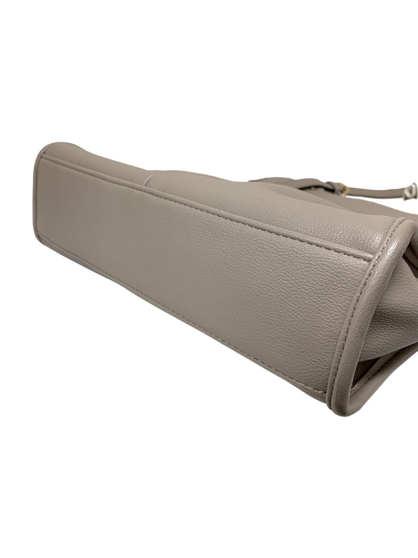 エムズグレイシー 294113 トートバッグ グレージュ リボン付き スクエアバッグ IT66QGSJYGF0