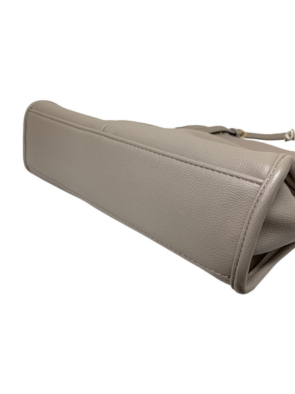 エムズグレイシー 294113 トートバッグ グレージュ リボン付き スクエアバッグ IT66QGSJYGF0