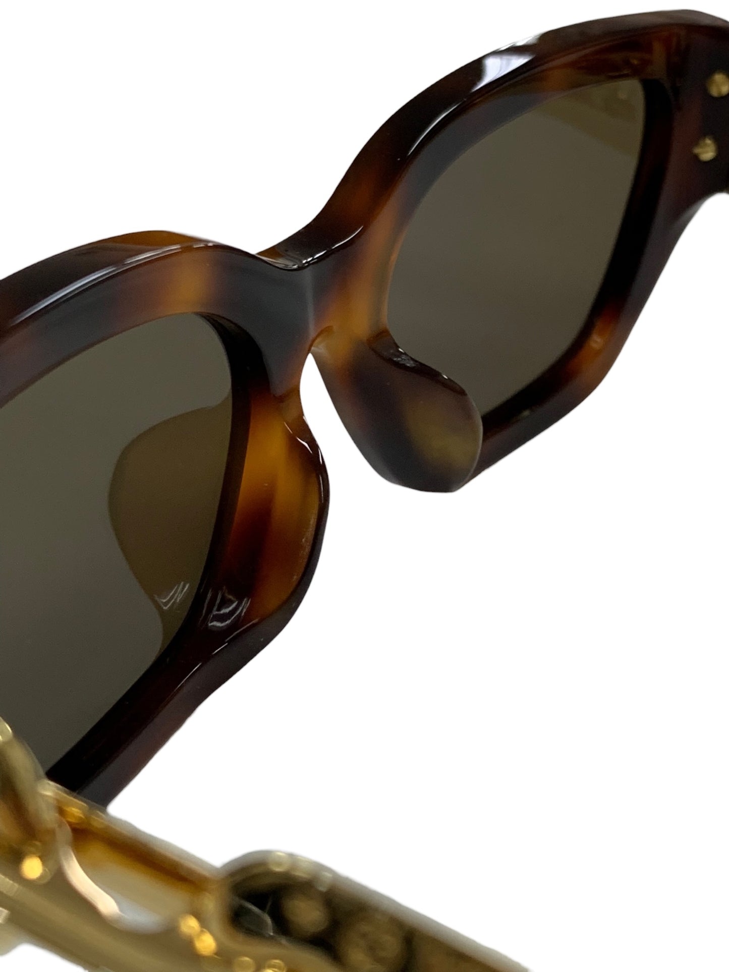 ルイヴィトン LVエッジ キャットアイ Z1474E サングラス ブラウン コンビフレーム フォックスシェイプ べっ甲柄 IT9CJQE5EGBK 【SALE】