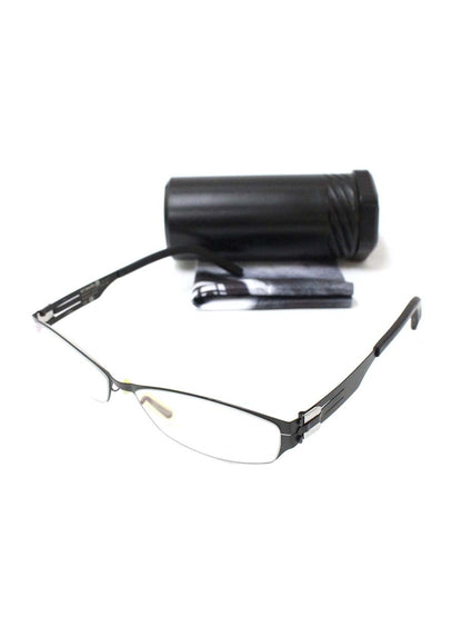 アイシーベルリン Guuchan メタルフレーム フルリム オーバル ブラック ITOIH847Z8M1