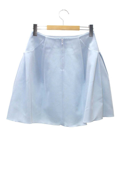 フォクシーニューヨーク イリプスフレアー 32461 スカート 38 ブルー ITYBTRO52V68