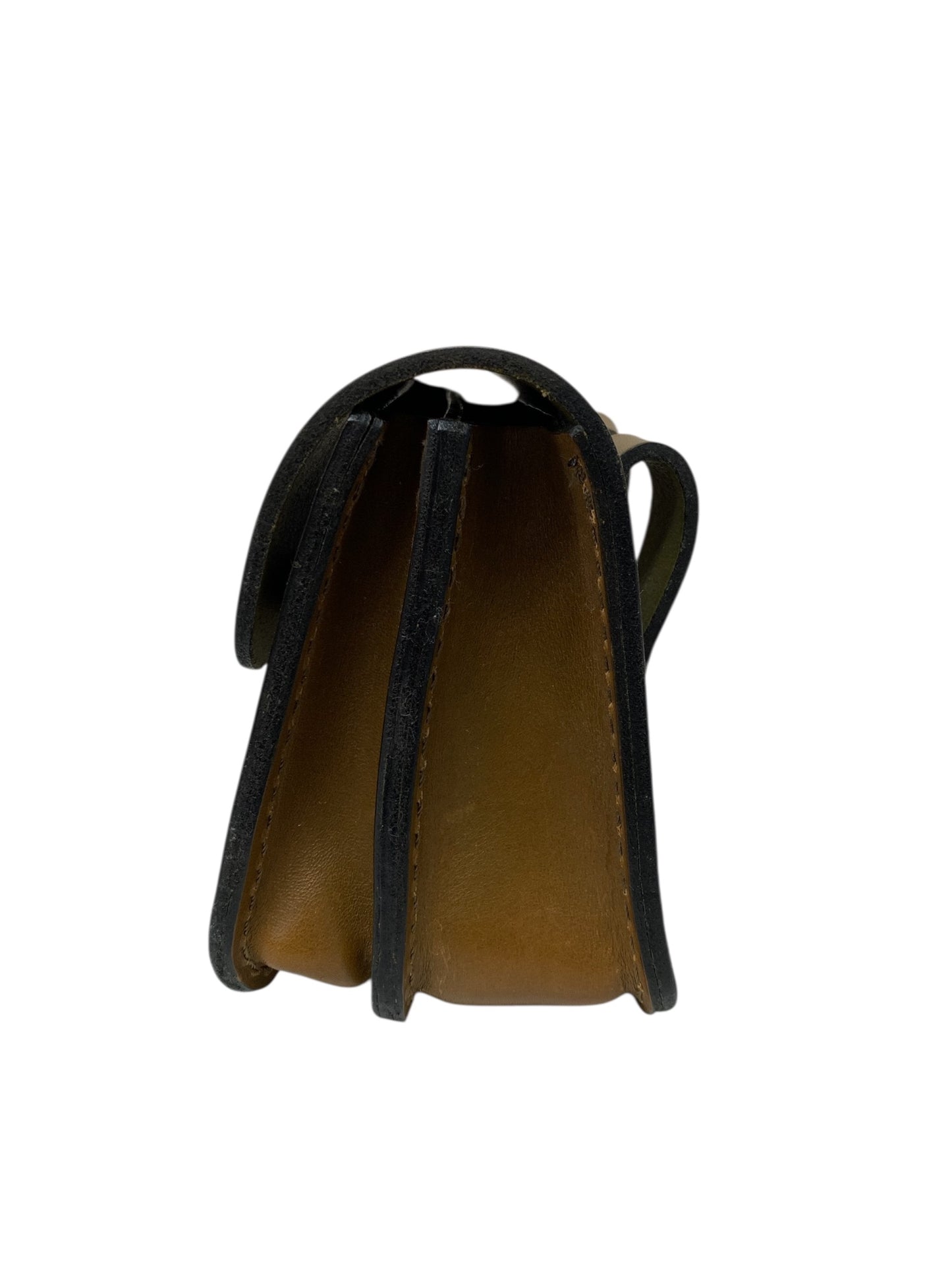 ヘルツ ベルトポーチ ウエストポーチ ブラウン ラティーゴ ハードレザー ITE43E4FIL7T