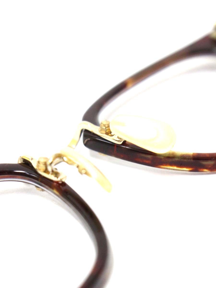 BJクラシックコレクション COM-554 メガネ ブラウン/ゴールド ウエリントン COMBI ITBDVGP51H15