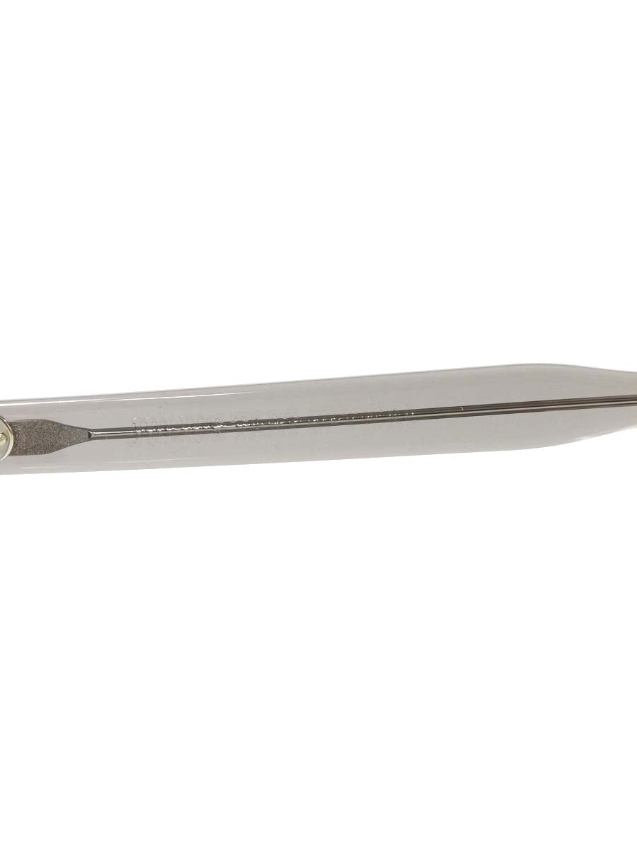 ジュリアスタートオプティカル AR PL-001T メガネ グレー/クリア ウェリントン ブロウ ITB29VTTA4LZ