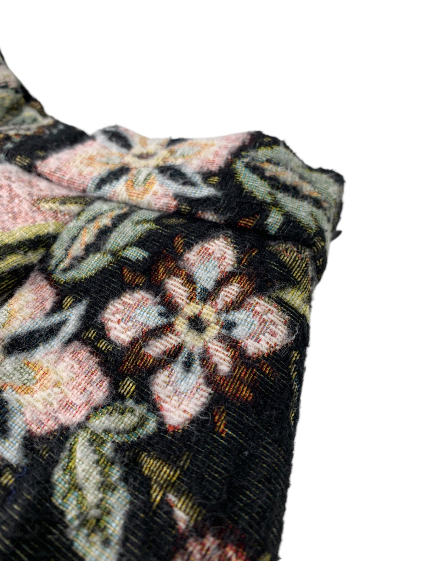 グレースコンチネンタル タックフレアジャガードスカート 0122421016 36 ブラック ITRN9KTX216Q