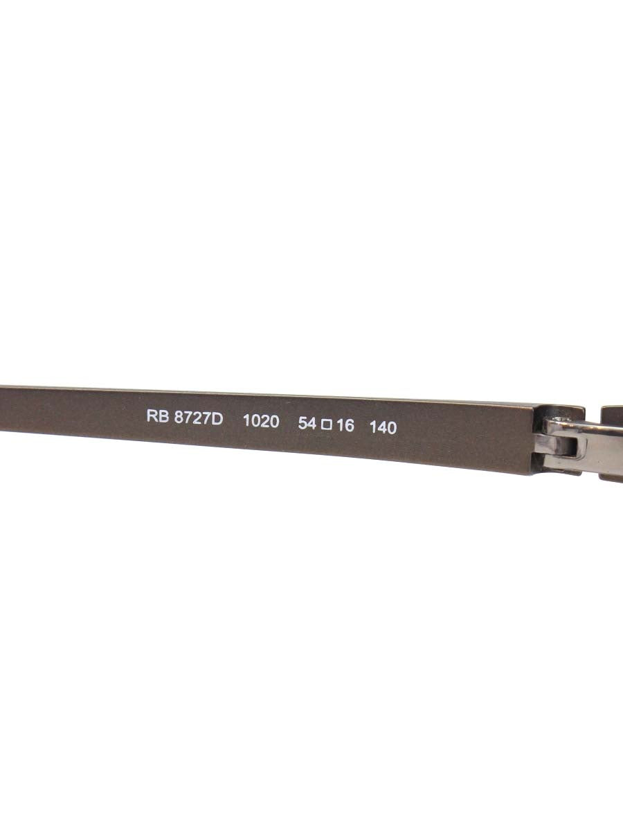 レイバン RB8727D メガネ ブラウン OPTICS GEOFIT チタニウムフレーム フルリム スクエア ITB48ZGPR9UM