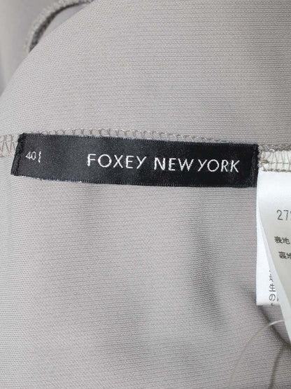 フォクシーニューヨーク 27218 Tシャツ カットソー 40 カーキグリーン トップス 半袖 タートル ITQWMDFR04O4