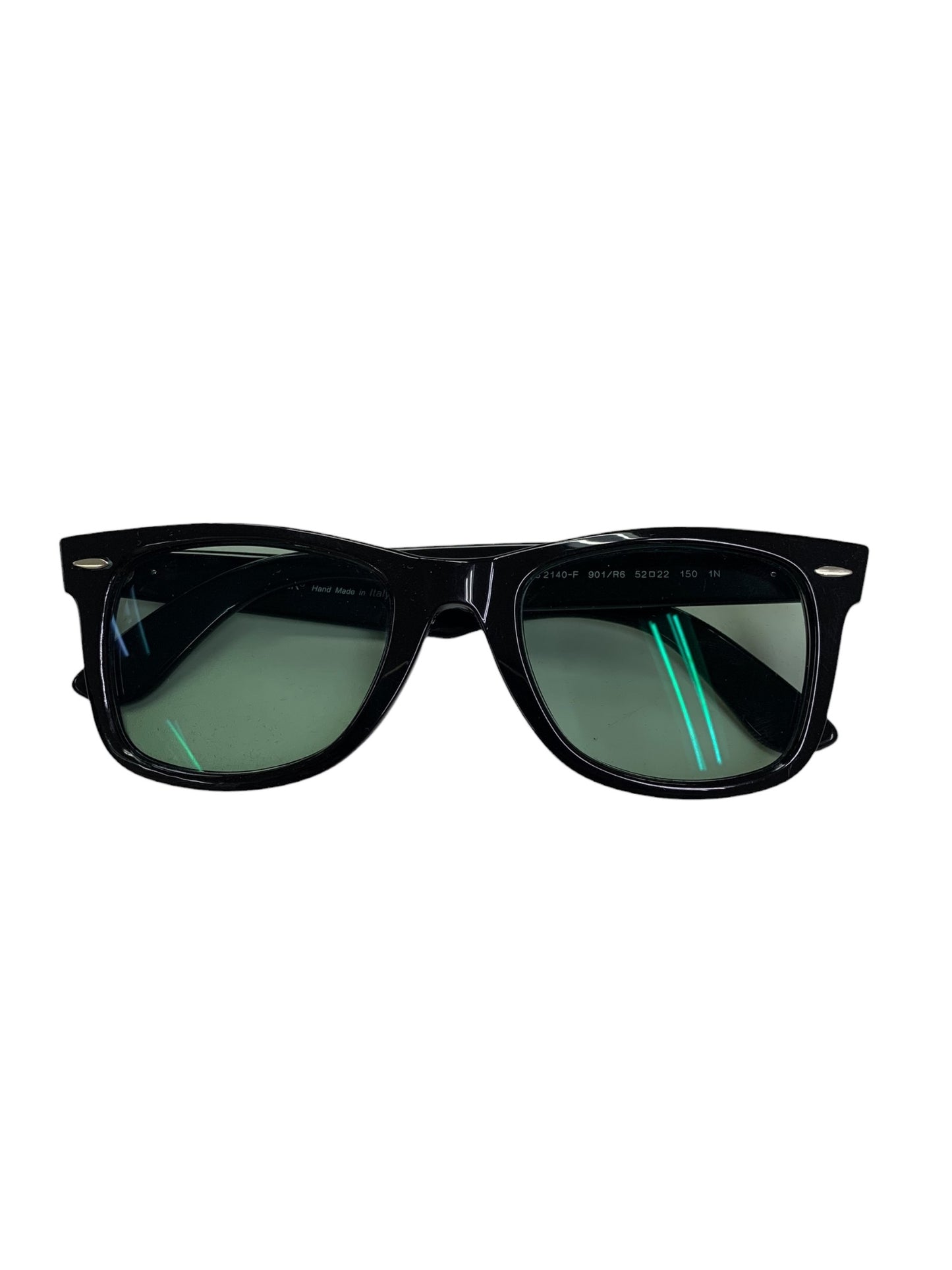 レイバン WAYFARER ウェイファーラー RB2140-F メガネ ブラック ウエリントン ITONMGY909K4