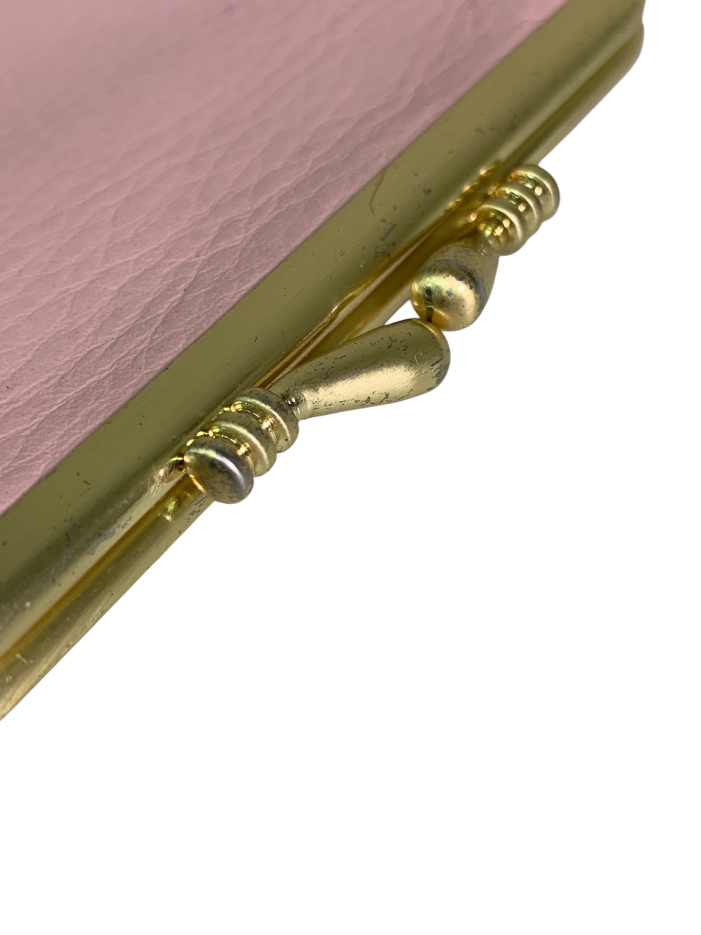 キタムラ がま口財布 ピンク ジップ レザー ITJSSKMJUG3G