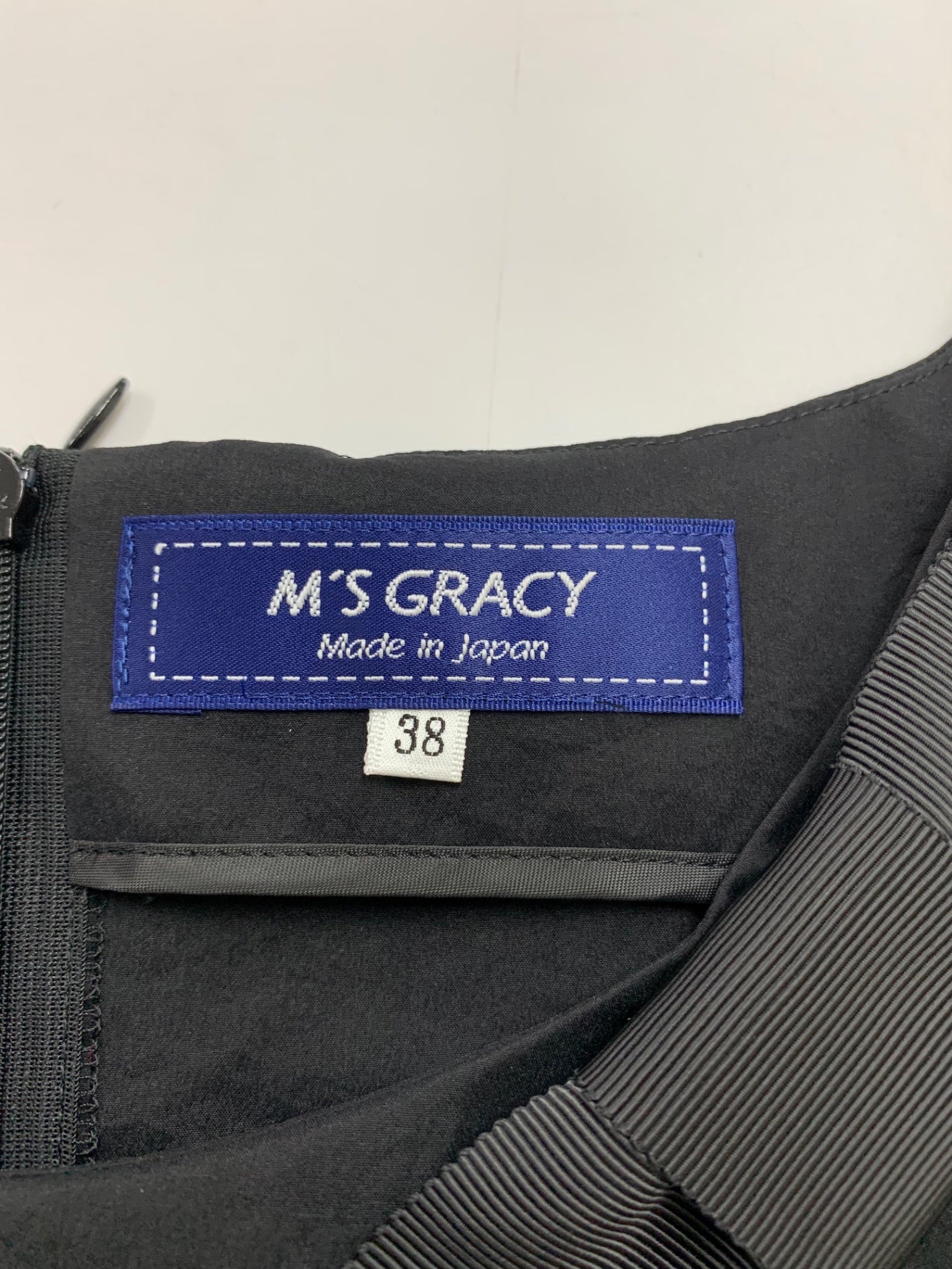 エムズグレイシー 511315 ワンピース 38 ブラック ティアード フレア IT339UYA0JSN