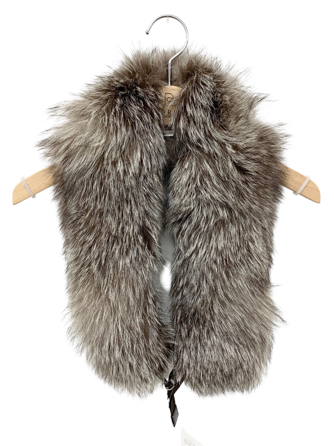 エスマックスマーラ 9586183 マフラー グレー フォックスファー ITW2D2RSFCO4